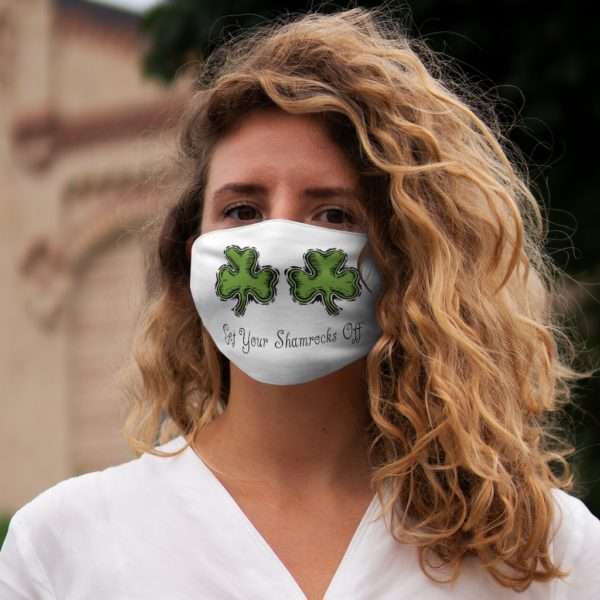 Get Your Shamrocks Off Snug-Fit Polyester Face Mask - Image 6