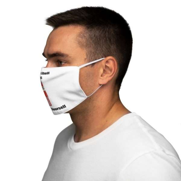 Elf on a Shelf Says Go Eff Yourself Snug-Fit Polyester Face Mask - Image 4