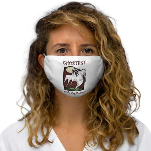 Ghostest with the Mostest Snug-Fit Polyester Face Mask