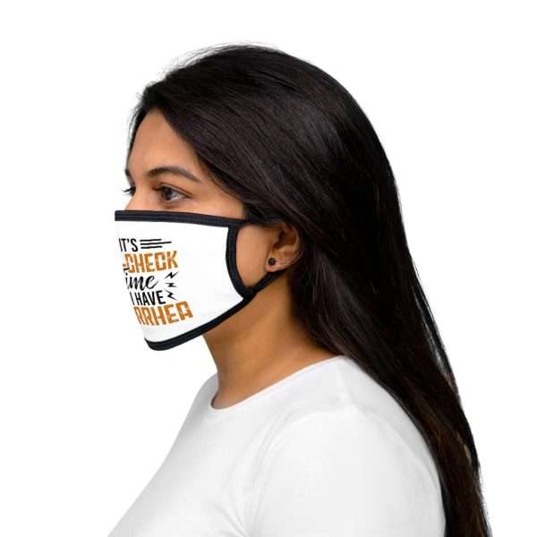 It’s Gut-Check Time & I Have Diarrhea Mixed-Fabric Face Mask - Image 6