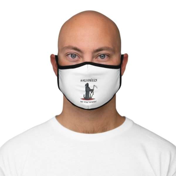 Halloween Be Thy Name Fitted Polyester Face Mask - Image 3