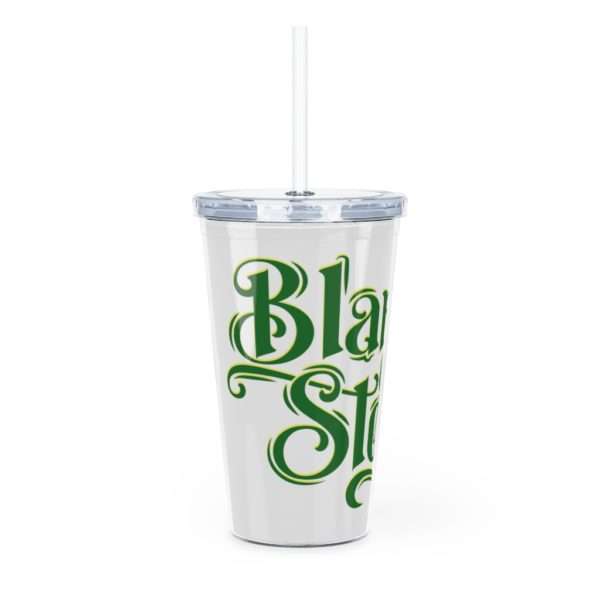 Blarney Stoned Plastic Tumbler with Straw - Image 3