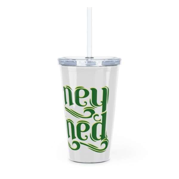 Blarney Stoned Plastic Tumbler with Straw - Image 4