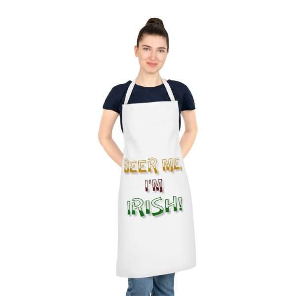 Beer Me, I'm Irish Adult Apron - Image 3