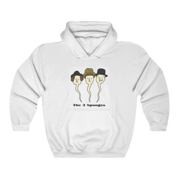 The 3 Spooges Unisex Heavy Blend™ Hooded Sweatshirt