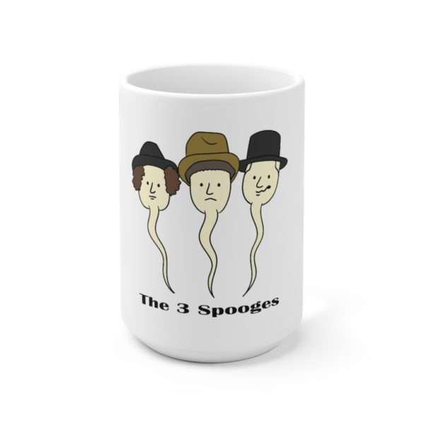 The 3 Spooges Ceramic Mug 15oz