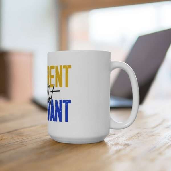 Irreverent But Not Irrelevant Ceramic Mug 15oz - Image 4