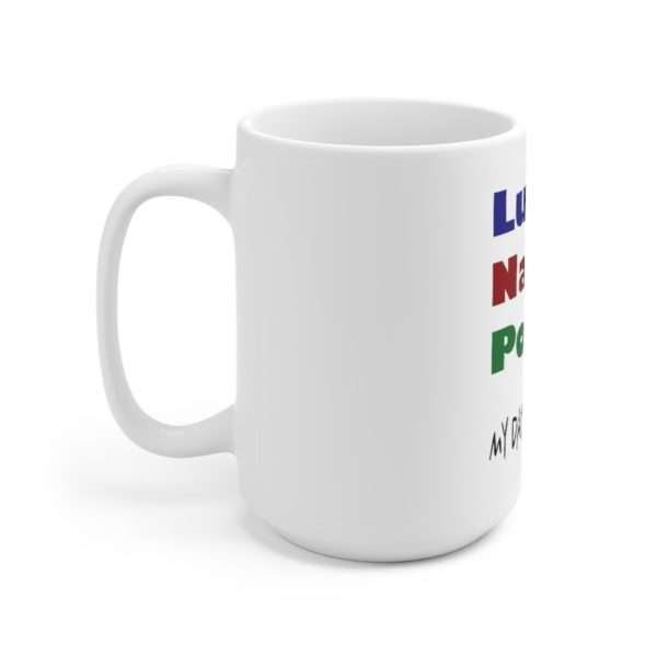 Lunch Nap Poop - My Day Is Booked Ceramic Mug 15oz - Image 2