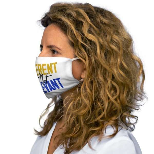 Irreverent But Not Irrelevant Snug-Fit Polyester Face Mask - Image 5