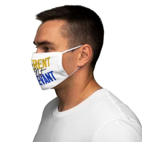 Irreverent But Not Irrelevant Snug-Fit Polyester Face Mask - Image 4