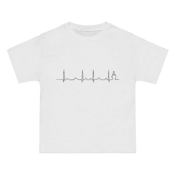 My Recent EKG Beefy-T®  Men's Short-Sleeve T-Shirt - Image 2