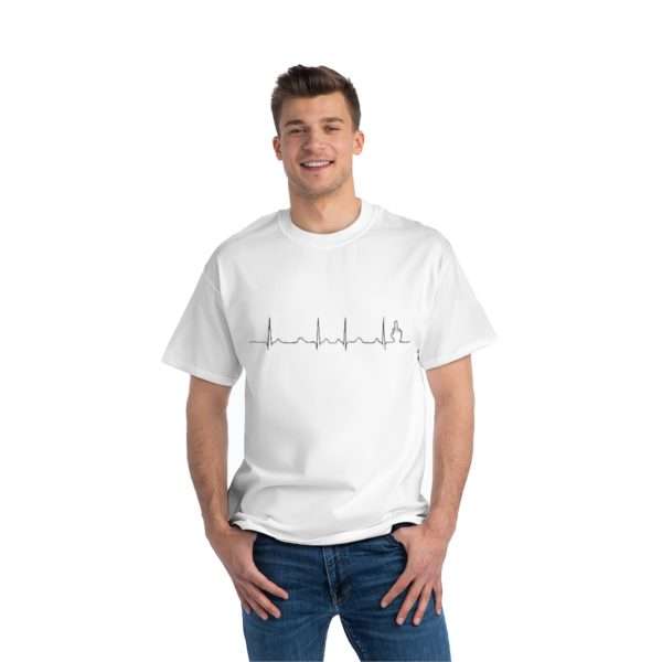 My Recent EKG Beefy-T®  Men's Short-Sleeve T-Shirt