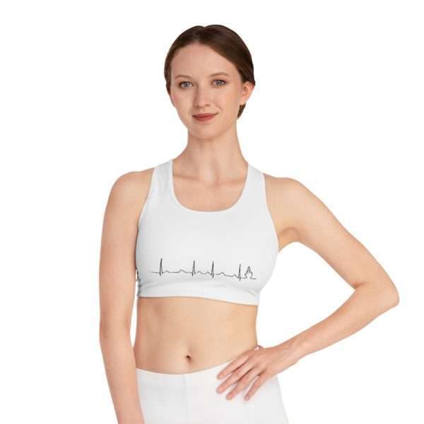 My Recent EKG Sports Bra (AOP)