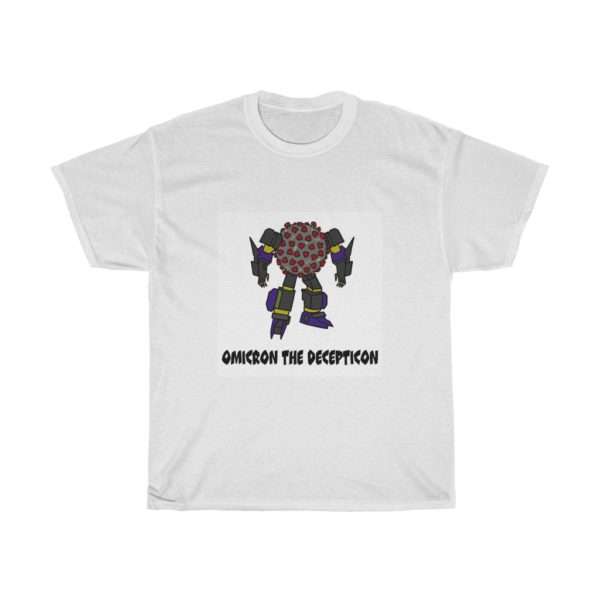 Omicron the Decepticon Unisex Heavy Cotton Tee