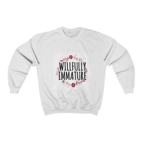 Willfully Immature Unisex Heavy Blend™ Crewneck Sweatshirt