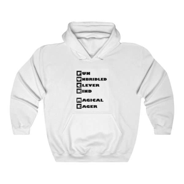 Fun Unbridled Clever Kind Magical Eager Unisex Heavy Blend™ Hooded Sweatshirt