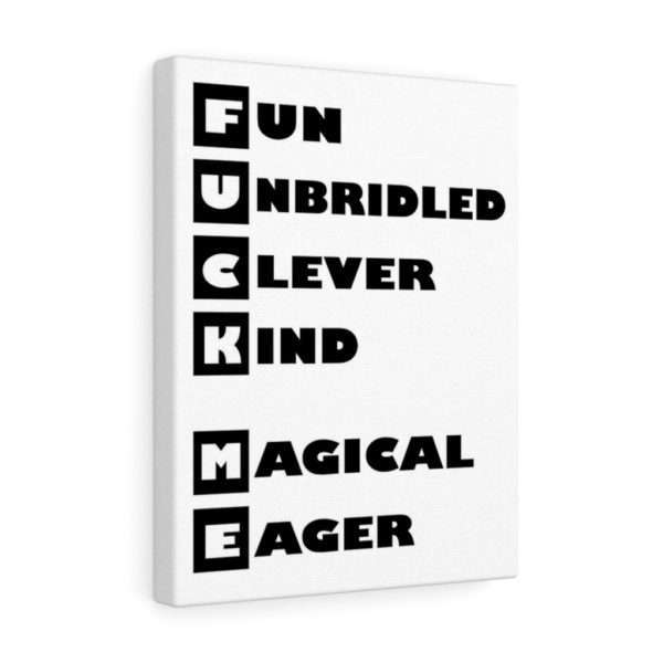 Fun Unbridled Clever Kind Magical Eager Canvas Gallery Wraps - Image 13