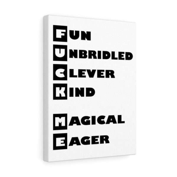 Fun Unbridled Clever Kind Magical Eager Canvas Gallery Wraps - Image 5