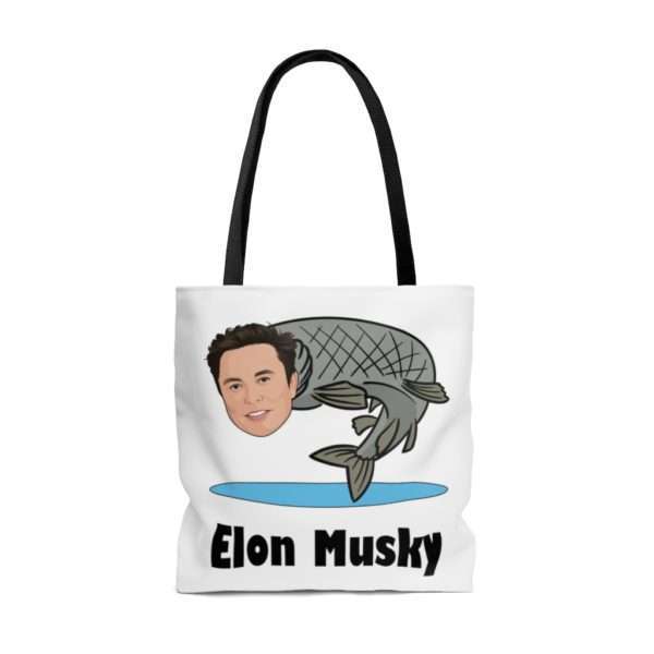 Elon Musky AOP Tote Bag - Image 2