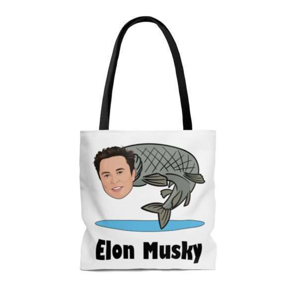 Elon Musky AOP Tote Bag - Image 6