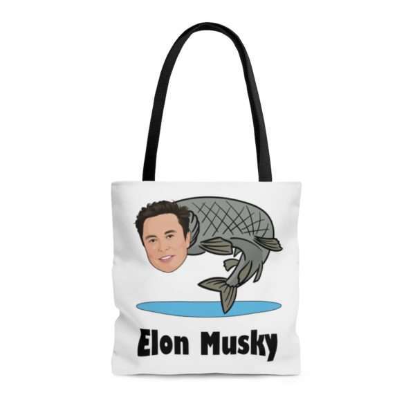 Elon Musky AOP Tote Bag - Image 5