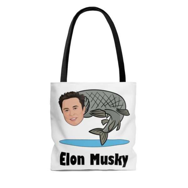 Elon Musky AOP Tote Bag - Image 4