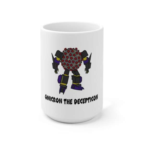 Omicron the Decepticon Ceramic Mug 15oz