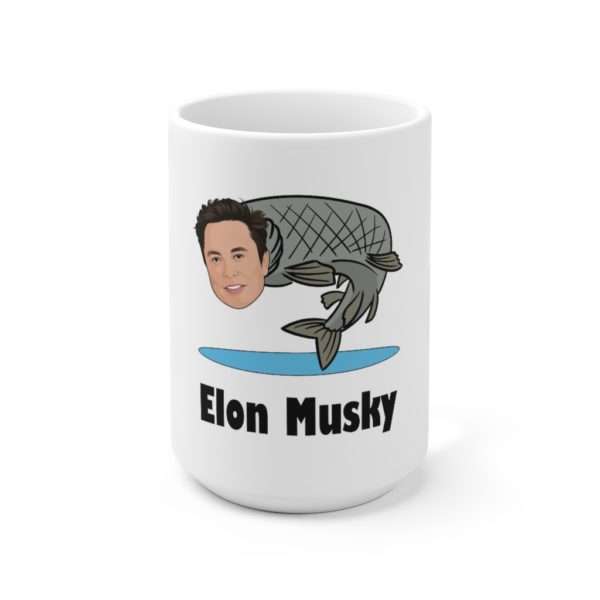 Elon Musky Ceramic Mug 15oz