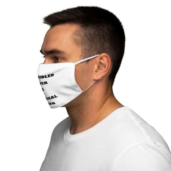 Fun Unbridled Clever Kind Magical Eager Snug-Fit Polyester Face Mask - Image 4