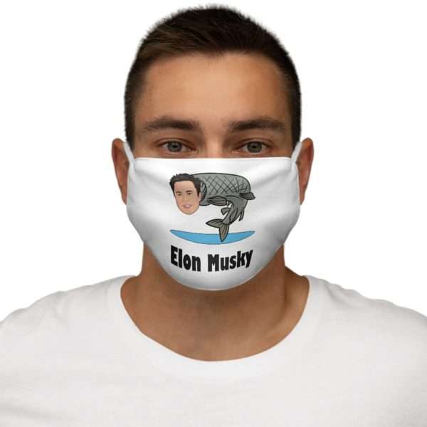 Elon Musky Snug-Fit Polyester Face Mask