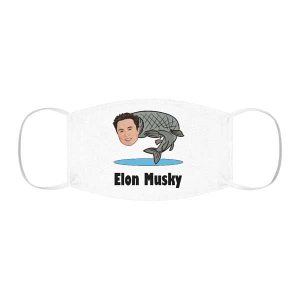 Elon Musky Snug-Fit Polyester Face Mask - Image 2