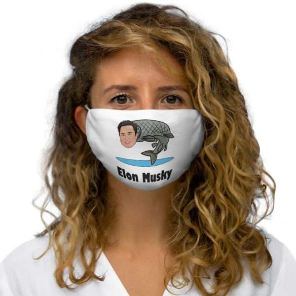 Elon Musky Snug-Fit Polyester Face Mask - Image 4