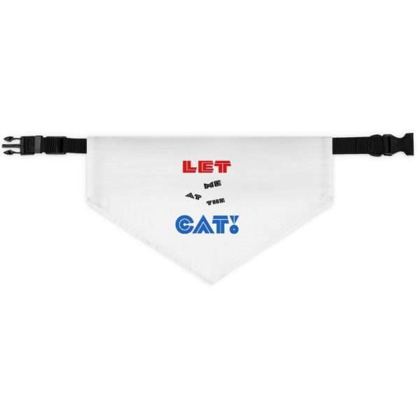 Let Me At The CAT! Pet Bandana Collar - Image 2