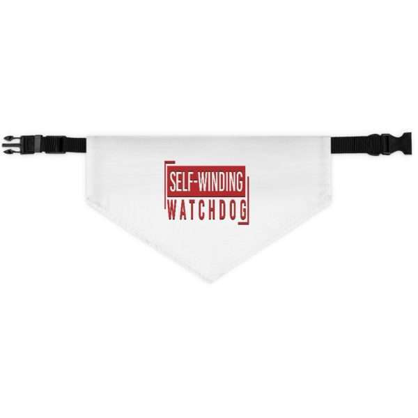 Self-Winding Watchdog Pet Bandana Collar - Image 4