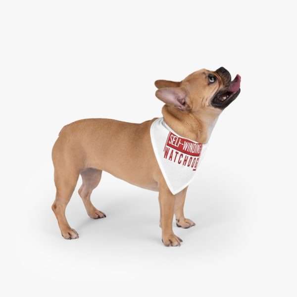 Funny Dog Bandana - Self-Winding Watchdog