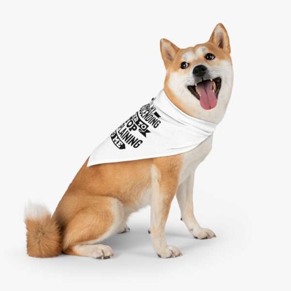 Funny Dog Bandana - Tell My Condescending Owner to Stop Dogsplaining to Me - Image 3