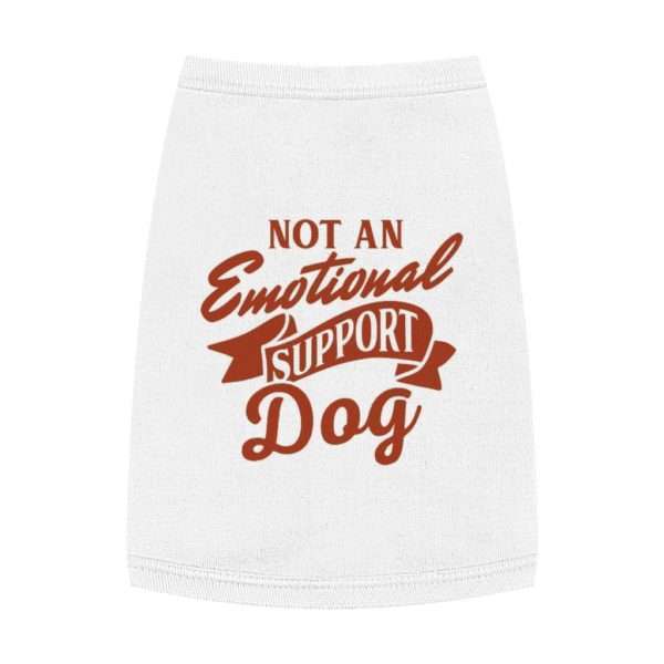 Not an Emotional Support Dog Pet Tank Top - Image 3