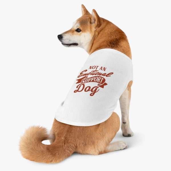 Not an Emotional Support Dog Pet Tank Top - Image 6