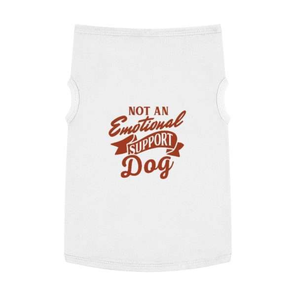 Not an Emotional Support Dog Pet Tank Top - Image 2