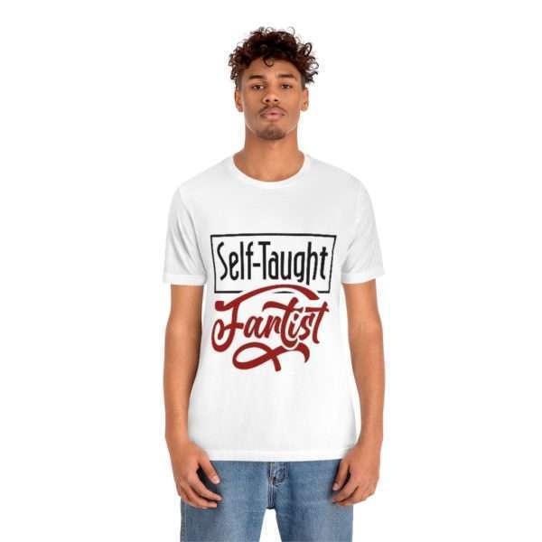 Self-Taught Fartist Unisex Jersey Short Sleeve Tee