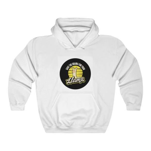 Save the Drama for Your Llama Unisex Heavy Blend™ Hooded Sweatshirt