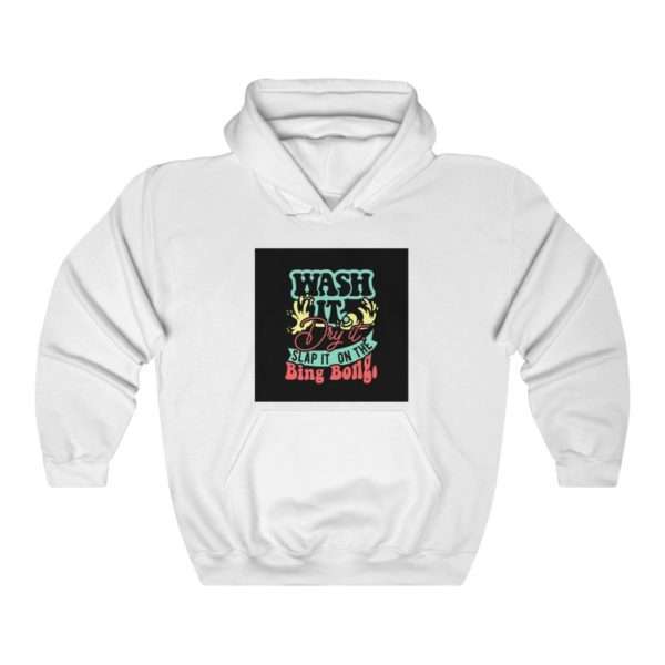 Wash It, Dry It, Slap It On the Bing Bong Unisex Heavy Blend™ Hooded Sweatshirt