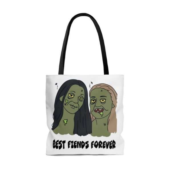 Humorous Tote Bag AOP - Best Fiends Forever - Image 2