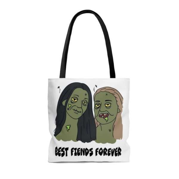 Humorous Tote Bag AOP - Best Fiends Forever - Image 6