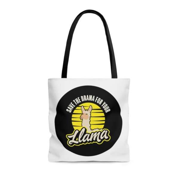 Save the Drama for Your Llama AOP Tote Bag