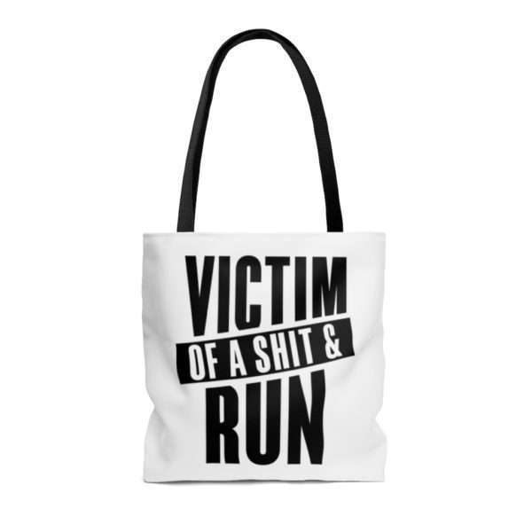 Victim Of A Shit & Run AOP Tote Bag - Image 2