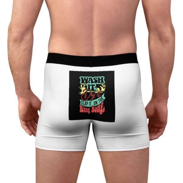 Wash It, Dry It, Slap It On the Bing Bong Men's Boxer Briefs