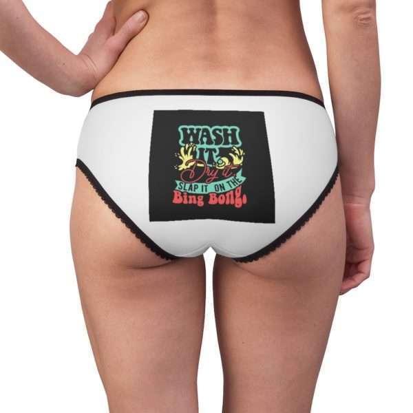 Wash It, Dry It, Slap It On the Bing Bong Women's Briefs