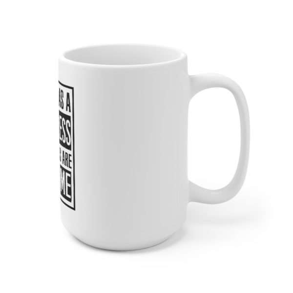 I Identify As A Seductress. My Pronouns Are F*CK / ME Ceramic Mug 15oz - Image 3