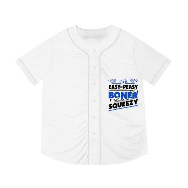 Easy-Peasy Boner Squeezy Men's Baseball Jersey (AOP) - Image 2